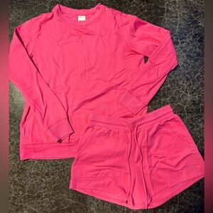 Stars Above Pink PJ Short Set
